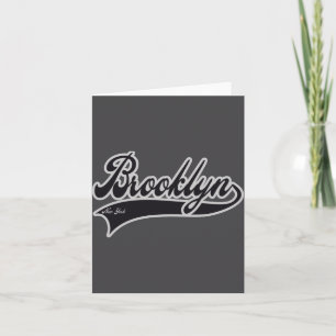 Brooklyn New York Baby  Card