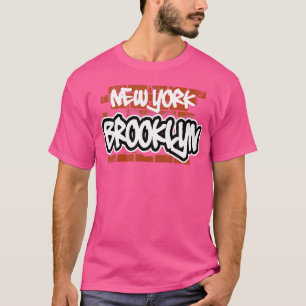 Brooklyn New York Graffiti Hip Hop T-Shirt