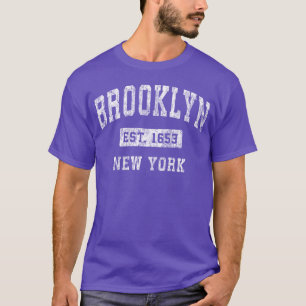 Brooklyn New York Ny Established Sports friends T-Shirt