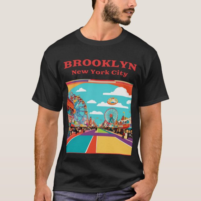 Brooklyn New York T-Shirt (Front)