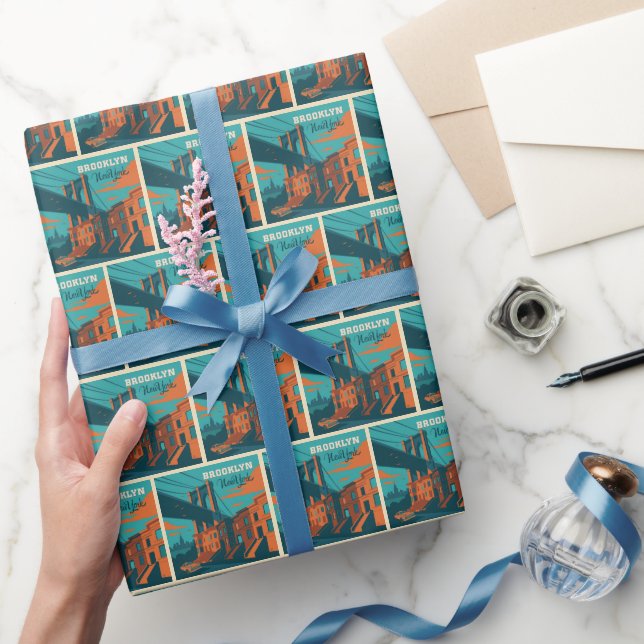 Brooklyn New York Wrapping Paper (Gifting)