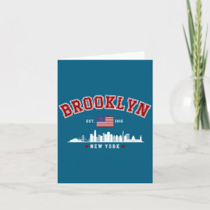 Brooklyn Ney York Est 1816  Card