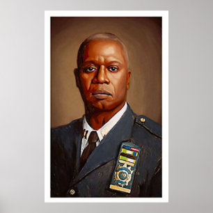 Brooklyn Nine Nine Raymond Holt Portrait Print