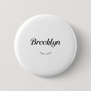 Brooklyn NY 6 Cm Round Badge