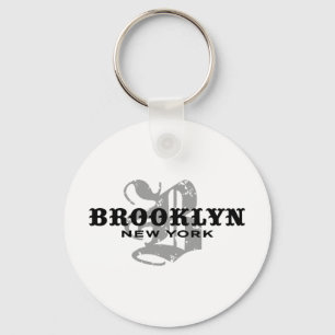 Brooklyn NY Key Ring