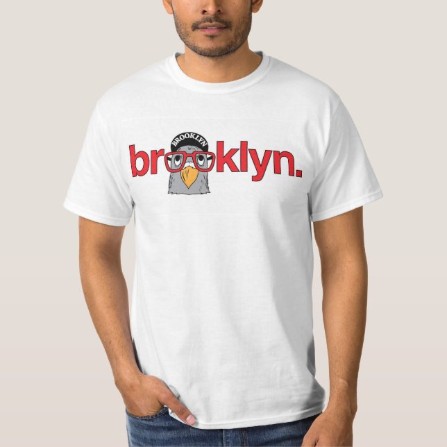 brooklyn pigeon T-Shirt (Front)