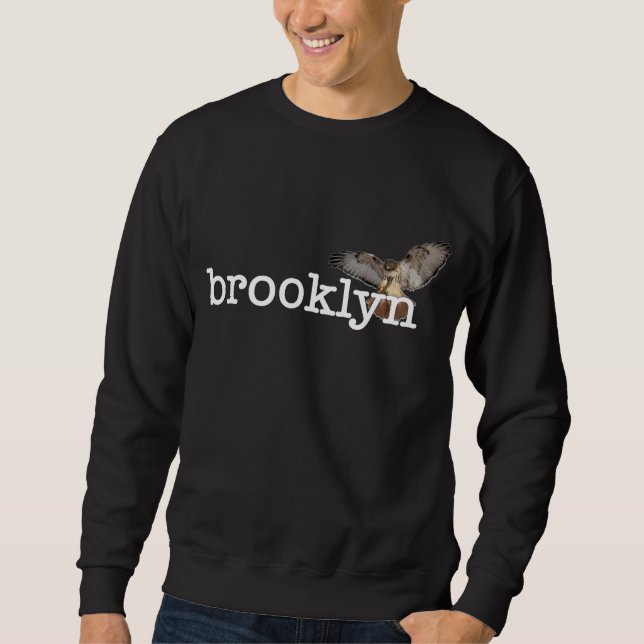 Brooklyn Red-tailed Hawk Sweatshirt (Front)