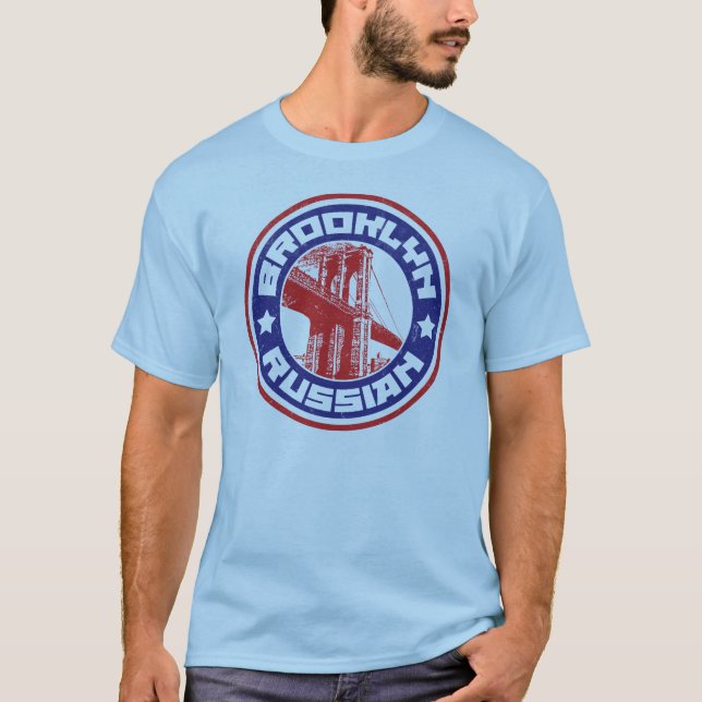 Brooklyn Russian American T-Shirt (Front)