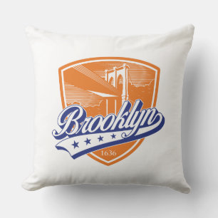 Brooklyn Shield with Swoosh Design Cushion