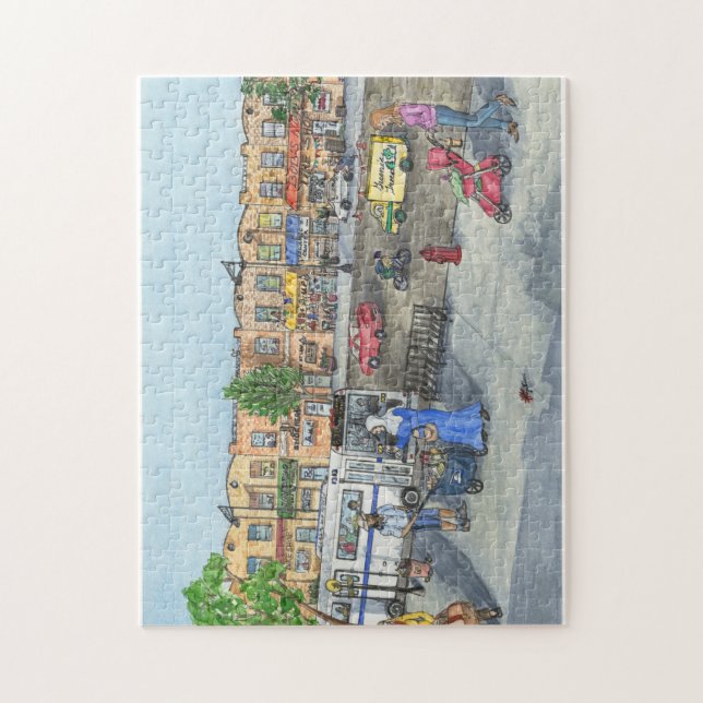 Brooklyn Street Jigsaw Puzzle (Vertical)