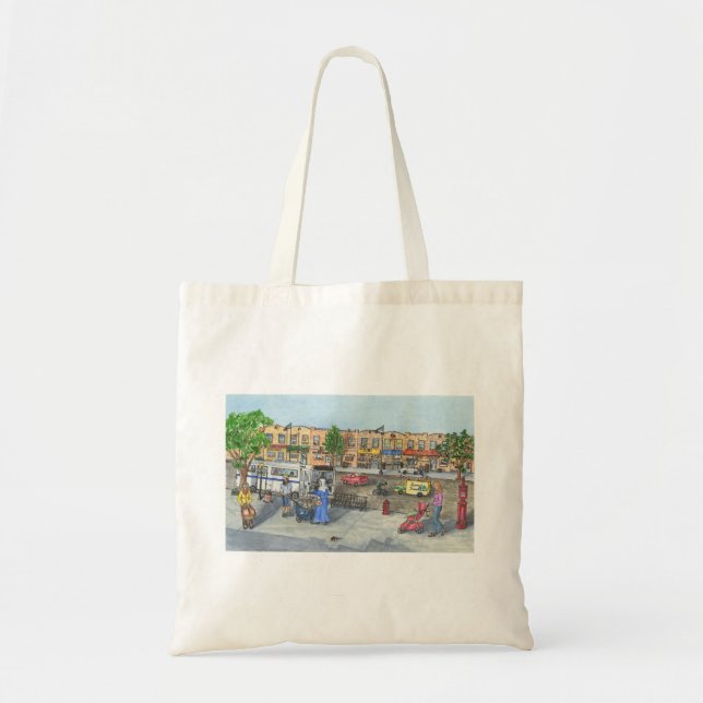 Brooklyn Street Tote Bag (Front)