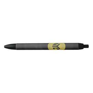Brooklyn Subway Token Black Ink Pen