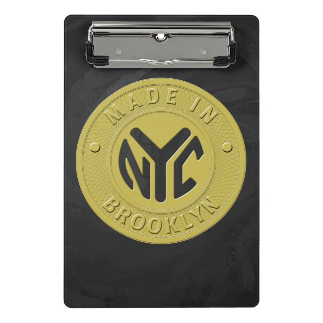 Brooklyn Subway Token Mini Clipboard (Front)