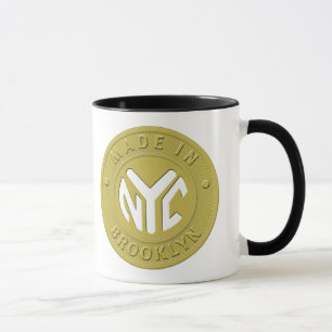 Brooklyn Subway Token Mug