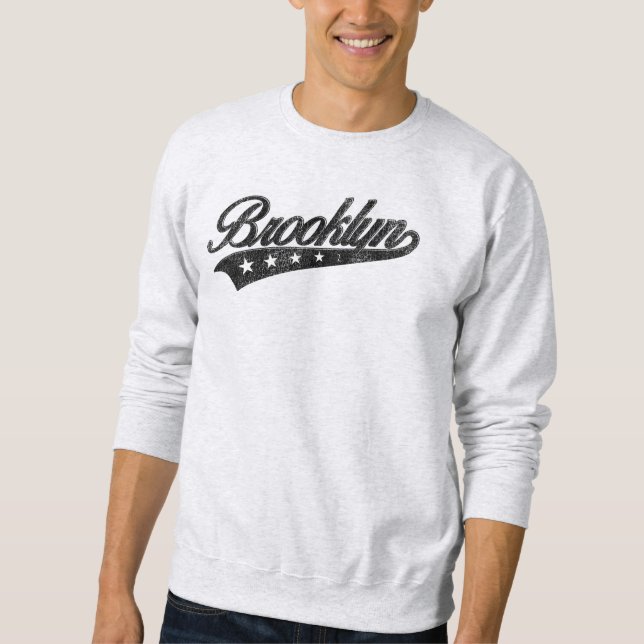 Brooklyn Swoosh Design Sweatshirt (Front)