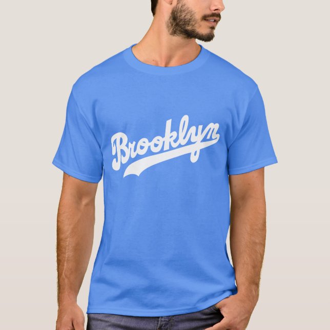 Brooklyn T-Shirt White Lettering (Front)