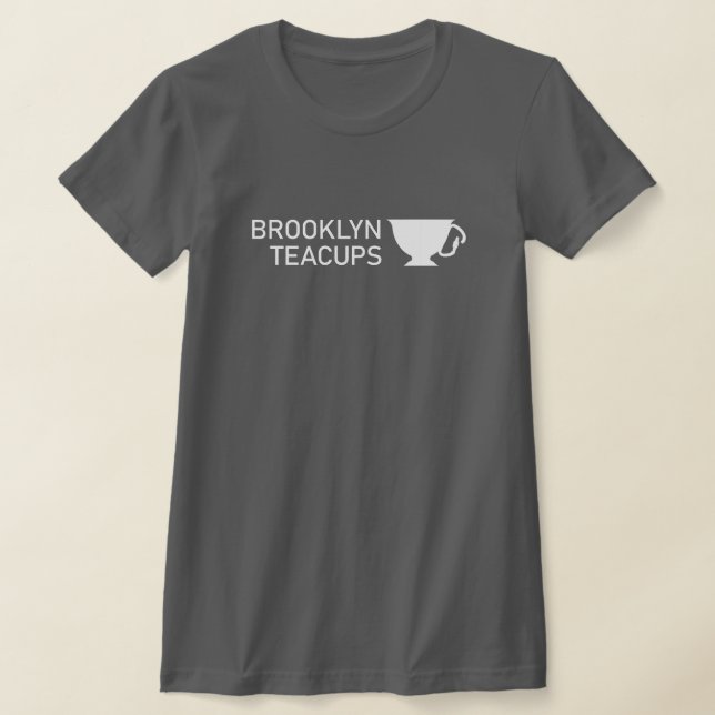 Brooklyn Teacups W T-Shirt (Laydown)