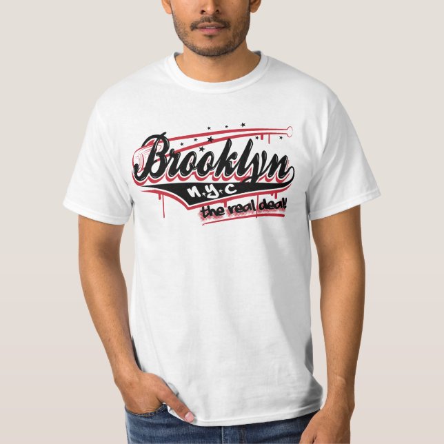 Brooklyn "the real deal" T-Shirt (Front)