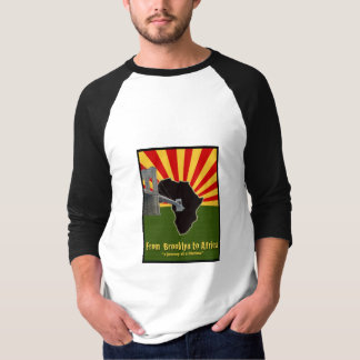 Brooklyn to Africa 3/4 SleeveRaglan T-Shirt