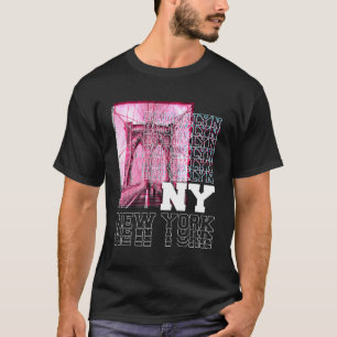 Brooklyn Vaporwave Streetwear Style For Christmas T-Shirt