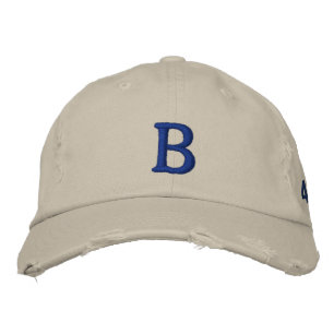 Brooklyn Vintage BBall Cap -Distressed Chino Twill