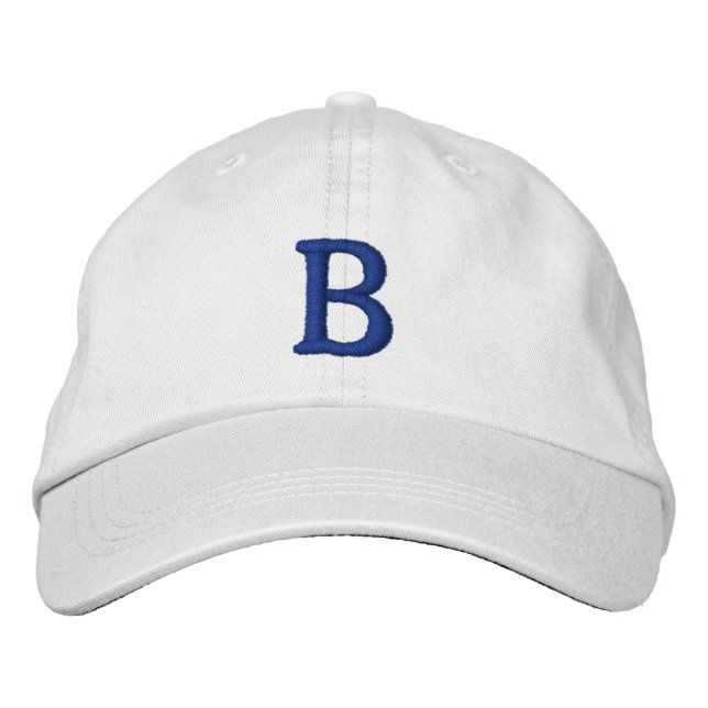 Brooklyn Vintage Cap - Basic Adjustable - White (Front)