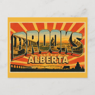 Brooks Alberta Diverse Agriculture Postcard