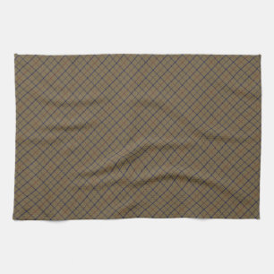 Brooks Camel Blue Red Tattersall Dish Cloth