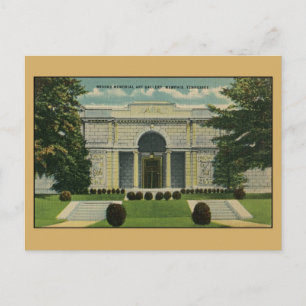Brooks Memorial Art Gallery Memphis TN Postcard