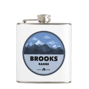 Brooks Range Alaska Camping Hip Flask