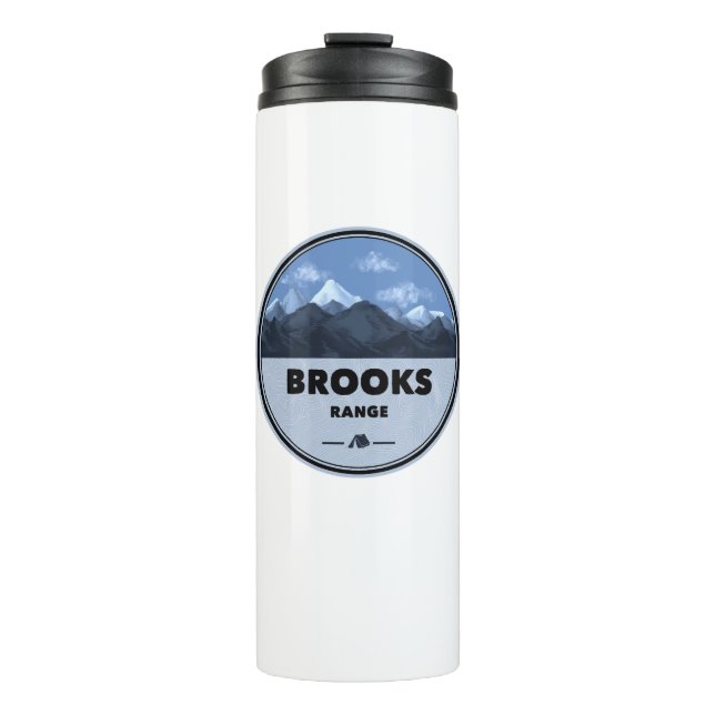 Brooks Range Alaska Camping Thermal Tumbler (Front)