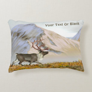 Brooks Range Caribou Decorative Cushion