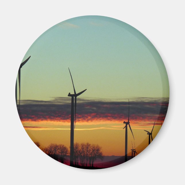 Brookston Sunset Magnet (Front)