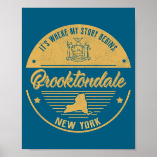 Brooktondale New York Its Where My Story Begins _2 Poster