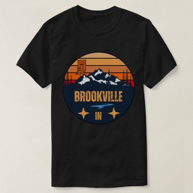 Brookville, Indiana T-Shirt (Design Front)