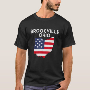 Brookville Ohio USA State America Travel Ohioan T-Shirt