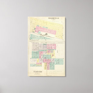 Brookville, Saline County, Stafford, Kansas Canvas Print