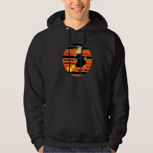 Broom Hair Dont Care Mushroom Hair Witch Halloween Hoodie