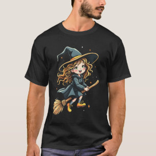 Broom Hair, Don't Care Witchy Vibes T-Shirt