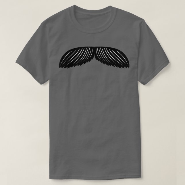 Broom Moustache T-Shirt (Design Front)