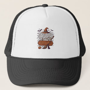 Broom Parking Halloween Witch Hat Broomstick Black