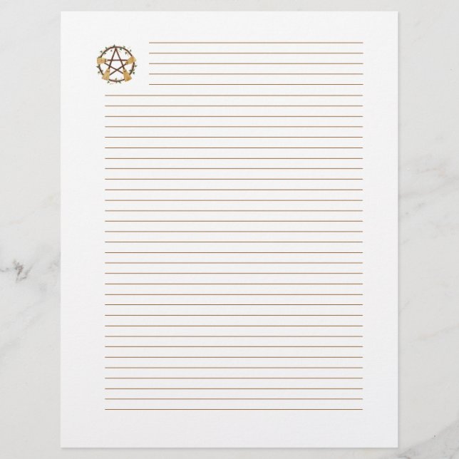 Broom Pentagram. (Front)