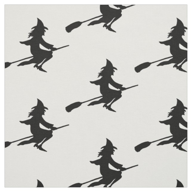 Broom Witch Fabric (Swatch)