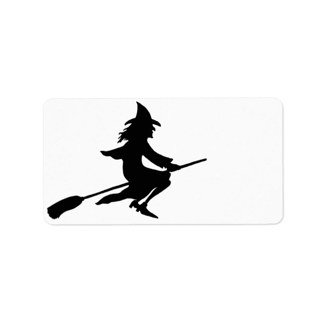 Broom Witch Label (Front)