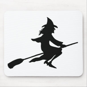 Broom Witch Mouse Pad