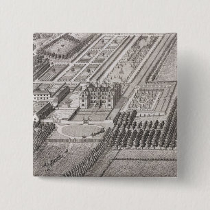 Broome, the seat of Sir Basil Dixwell, from 'Thirt 15 Cm Square Badge