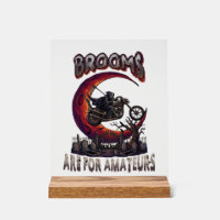 Brooms Amateurs Grim Reaper Motorcycle Halloween R