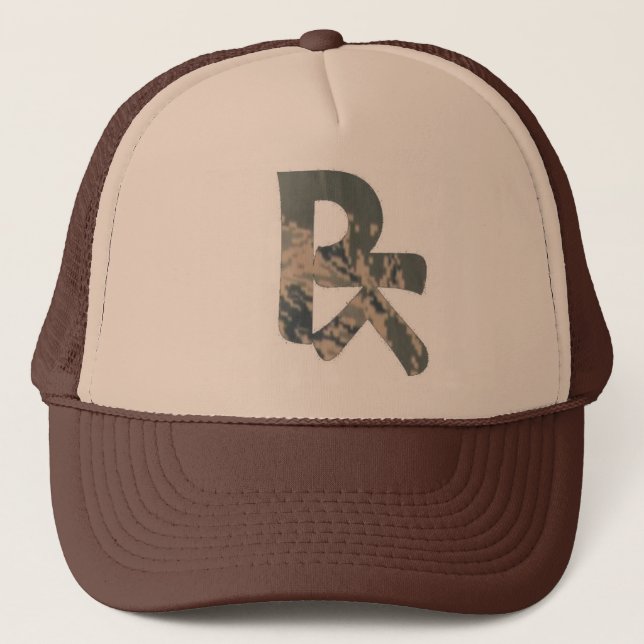 BROOTLYN Logo in Jungle Camo Trucker Hat (Front)
