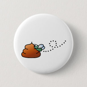 Brootsch the PooPoo 6 Cm Round Badge
