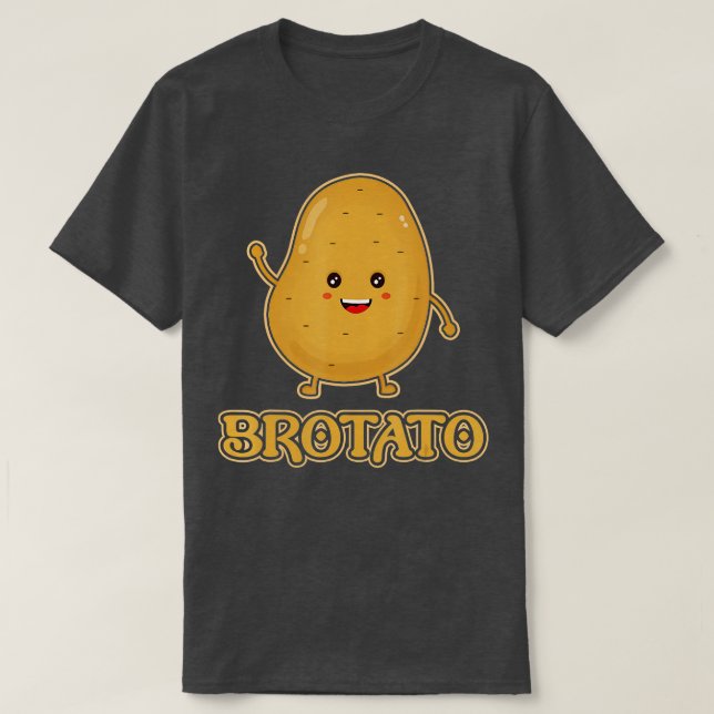 Brotato  Brother and Potato Friendship  T-Shirt (Design Front)